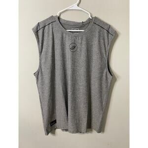 Indian Motorcycle Men's Performance Collection Athlete Tank, Gray Size Medium